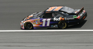 Denny Hamlin wins first Chase race