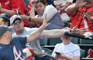 Pirates Fan Saves Kids Face From Flying Baseball Bat