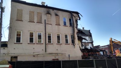 Road Partially Closed Due To Worsleys Building Demolition