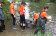 Students Head Outside For ‘Trout in the Classroom’ Day