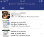 Butler School District Unveils New Mobile App