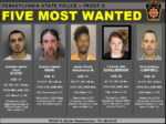 Pa. State Police Troop D Release Details On ‘Five Most Wanted’