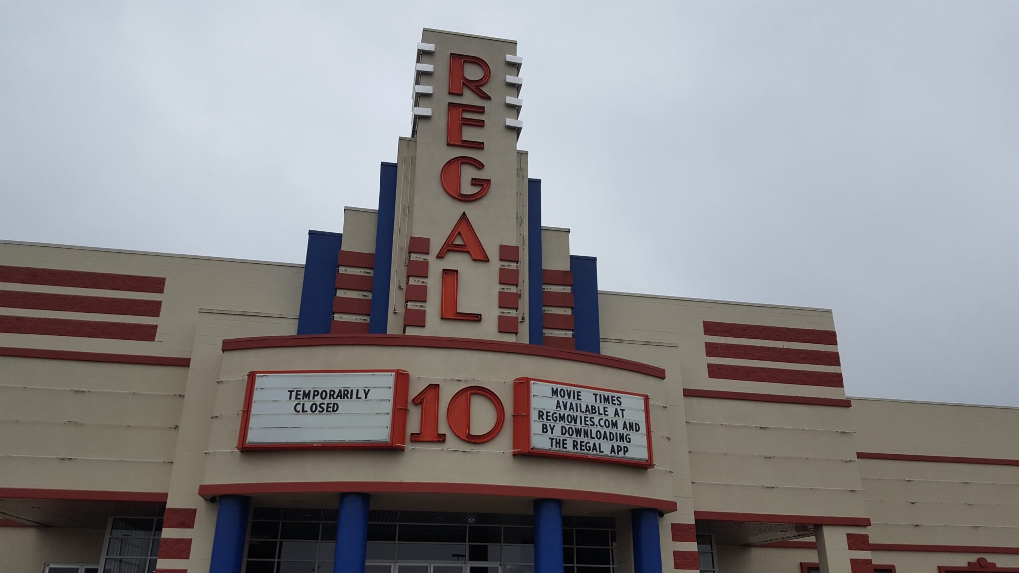 Regal Cinemas Temporarily Closed Due To Coronavirus