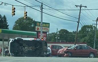 Multiple Vehicle Accident on Route 8 North Leads To Injury and Traffic Delays