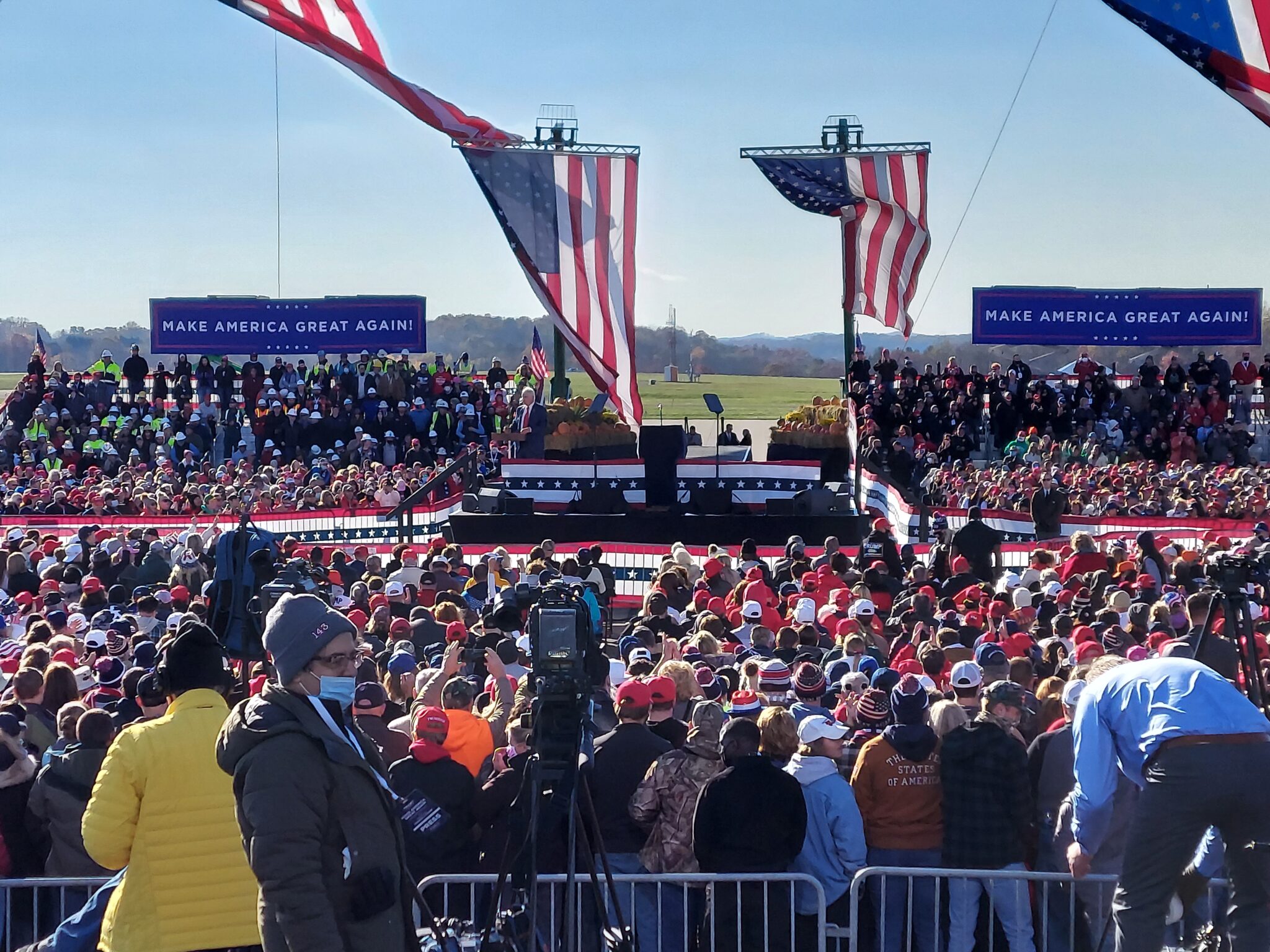 AK Steel Front-And-Center At Trump Rally