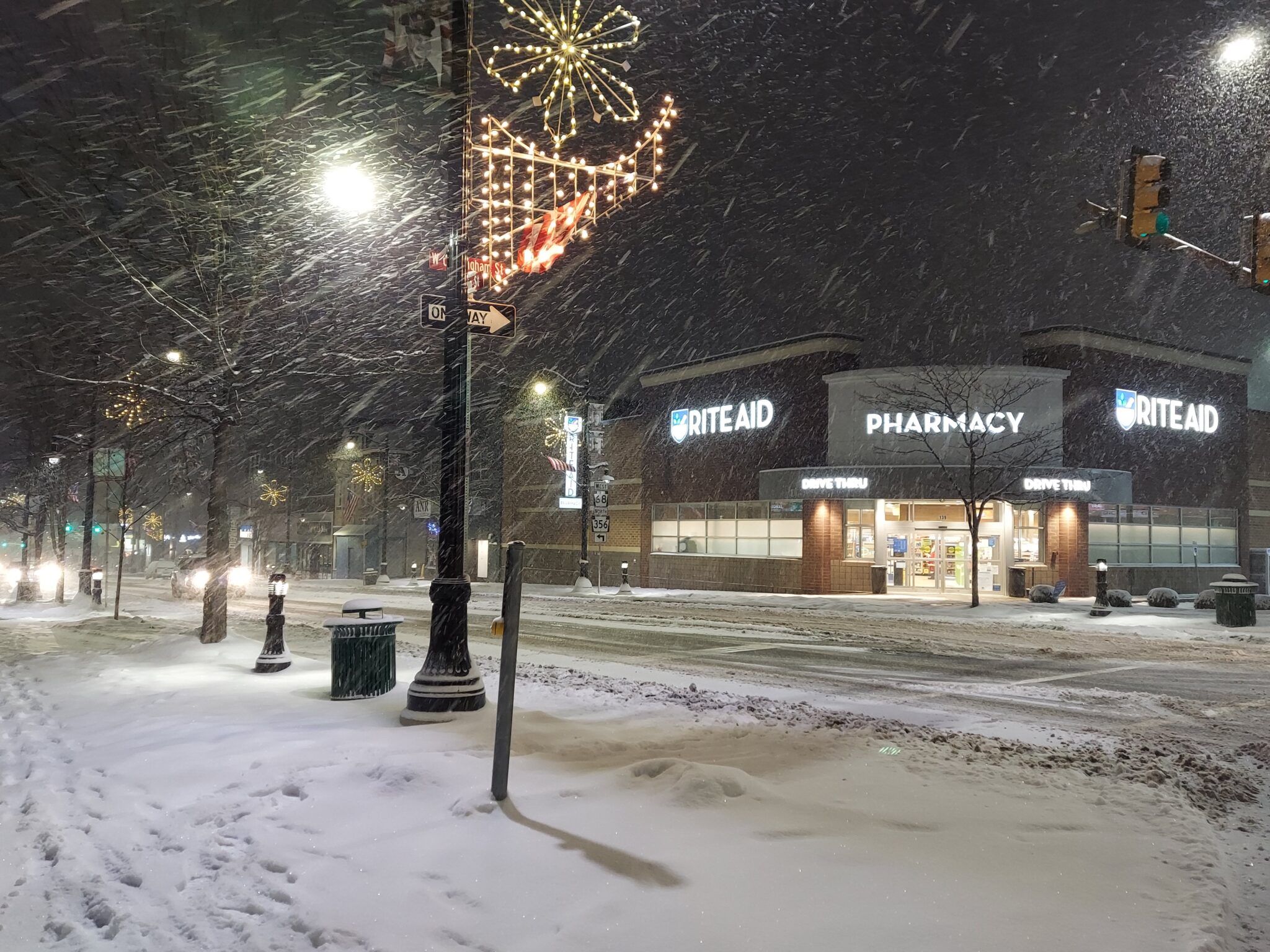 Winter Storms Blankets Butler With Snow