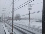 Mid-Morning Snow Squall Blankets The West End