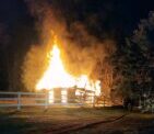 Barn Destroyed In Early Morning Fire