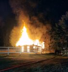 Barn Destroyed In Early Morning Fire