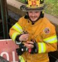 Saxonburg VFC Rescues Ducklings From Drain