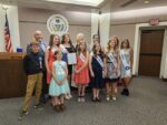 County Commissioners Recognize Young Dairy Advocates