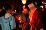 Mars Hosting Cookies With Santa